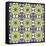 Kaleidoscopic Pattern-losik-Framed Stretched Canvas