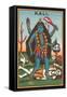 Kali, Goddess of Destruction-null-Framed Stretched Canvas