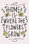 Home is Where the Flowers Grow-Kali Wilson-Art Print