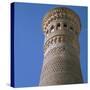 Kalian Minaret in Bukhara, 12th century. Artist: Unknown-Unknown-Stretched Canvas