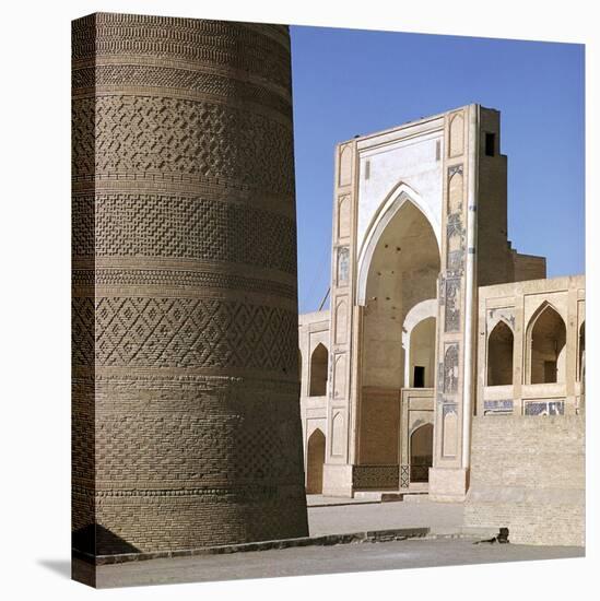 Kalian Mosque in Bukhara, 16th Century-CM Dixon-Stretched Canvas