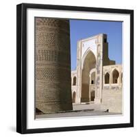 Kalian Mosque in Bukhara, 16th Century-CM Dixon-Framed Photographic Print