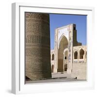 Kalian Mosque in Bukhara, 16th Century-CM Dixon-Framed Photographic Print