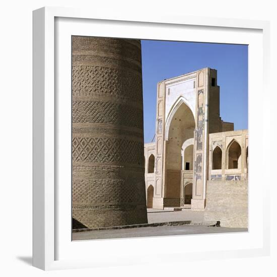 Kalian Mosque in Bukhara, 16th Century-CM Dixon-Framed Photographic Print