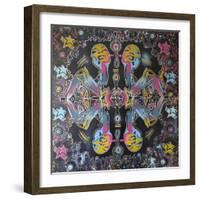 Kaliedescope Dreams-Abstract Graffiti-Framed Giclee Print