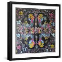 Kaliedescope Dreams-Abstract Graffiti-Framed Giclee Print