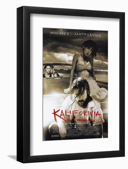 Kalifornia [1993], directed by DOMINIC SENA.-null-Framed Photographic Print