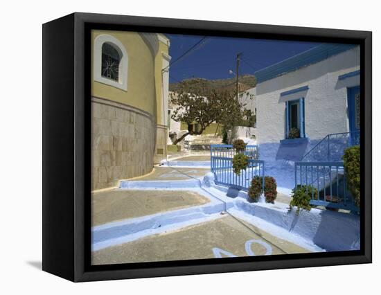 Kalimnos, Dodecanese Islands, Greek Islands, Greece-Simanor Eitan-Framed Stretched Canvas