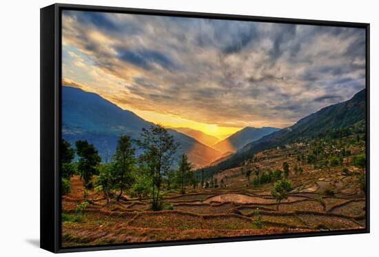 Kalinchok Kathmandu Valley Nepal-Alfred Cats-Framed Stretched Canvas