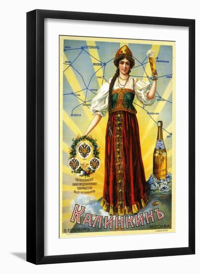 Kalinkin Brewery Distributes to All Major Russian Cities-null-Framed Art Print