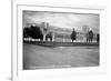 Kalispell, Montana - Flathead County High School-Lantern Press-Framed Art Print