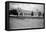 Kalispell, Montana - Flathead County High School-Lantern Press-Framed Stretched Canvas