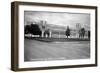 Kalispell, Montana - Flathead County High School-Lantern Press-Framed Art Print