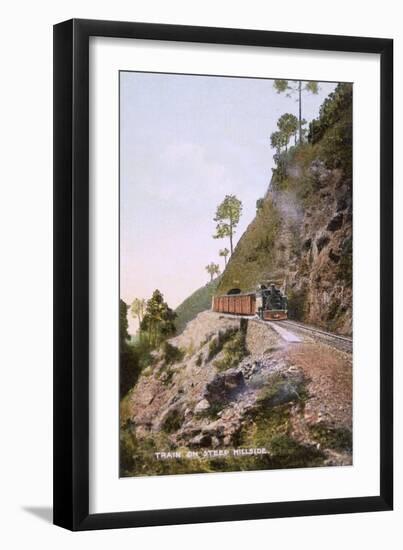 Kalka-Dharampur Rly-null-Framed Art Print