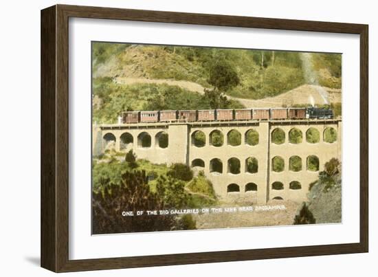 Kalka-Dharampur Rly-null-Framed Art Print