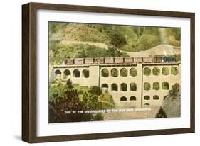 Kalka-Dharampur Rly-null-Framed Art Print