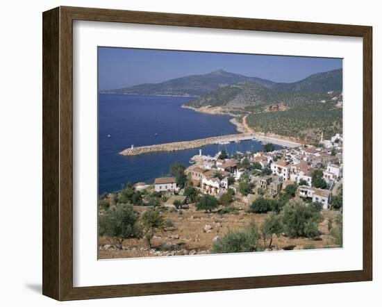 Kalkan, Resort, Anatolia, Turkey-Michael Short-Framed Photographic Print