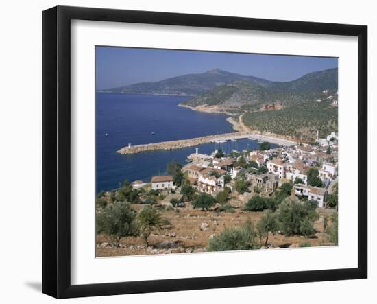 Kalkan, Resort, Anatolia, Turkey-Michael Short-Framed Photographic Print