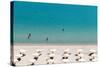 Kallithea Sunny Beach and Summer Resort at Kassandra of Halkidiki Peninsula in Greece-Ververidis Vasilis-Stretched Canvas