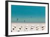 Kallithea Sunny Beach and Summer Resort at Kassandra of Halkidiki Peninsula in Greece-Ververidis Vasilis-Framed Photographic Print