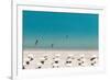 Kallithea Sunny Beach and Summer Resort at Kassandra of Halkidiki Peninsula in Greece-Ververidis Vasilis-Framed Photographic Print