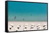 Kallithea Sunny Beach and Summer Resort at Kassandra of Halkidiki Peninsula in Greece-Ververidis Vasilis-Framed Stretched Canvas