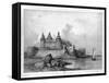 Kalmar Castle-Auguste Etienne Francois Mayer-Framed Stretched Canvas