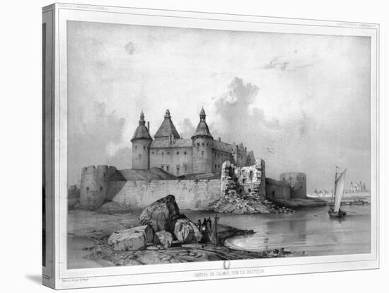 Kalmar Castle-Auguste Etienne Francois Mayer-Stretched Canvas