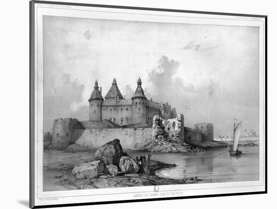 Kalmar Castle-Auguste Etienne Francois Mayer-Mounted Giclee Print