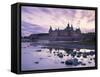 Kalmer Slott Castle, Kalmer, Smaland, Sweden-Walter Bibikow-Framed Stretched Canvas