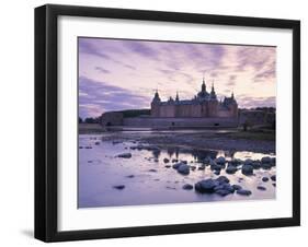 Kalmer Slott Castle, Kalmer, Smaland, Sweden-Walter Bibikow-Framed Photographic Print