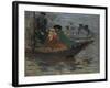 Kalmyk-Boat on the Volga River, 1920-Robert Sterl-Framed Giclee Print