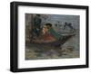 Kalmyk-Boat on the Volga River, 1920-Robert Sterl-Framed Giclee Print