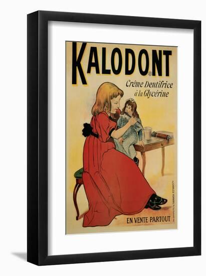 Kalodont, Creme Dentifrice a la Glycerine-null-Framed Art Print