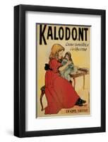 Kalodont, Creme Dentifrice a la Glycerine-null-Framed Art Print