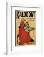 Kalodont, Creme Dentifrice a la Glycerine-null-Framed Art Print