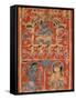 Kalpasutra (Book of Sacred Precepts)-null-Framed Stretched Canvas