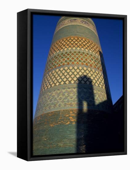 Kalta Minaret, Mohammed Amin Khan Meant This to Be the Tallest Building in Muslim World, Uzbekistan-Antonia Tozer-Framed Stretched Canvas
