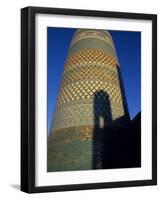 Kalta Minaret, Mohammed Amin Khan Meant This to Be the Tallest Building in Muslim World, Uzbekistan-Antonia Tozer-Framed Photographic Print