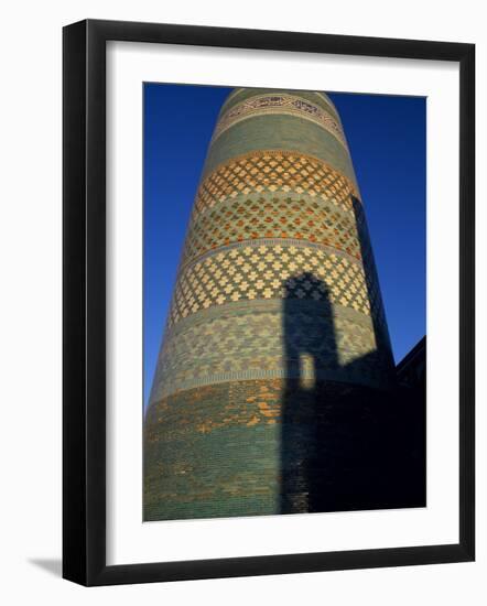 Kalta Minaret, Mohammed Amin Khan Meant This to Be the Tallest Building in Muslim World, Uzbekistan-Antonia Tozer-Framed Photographic Print