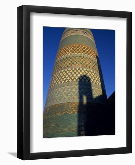 Kalta Minaret, Mohammed Amin Khan Meant This to Be the Tallest Building in Muslim World, Uzbekistan-Antonia Tozer-Framed Photographic Print