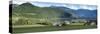 Kaltern Lake, Italy, Wine Country Panorama-Sheila Haddad-Stretched Canvas