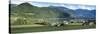 Kaltern Lake, Italy, Wine Country Panorama-Sheila Haddad-Stretched Canvas