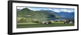 Kaltern Lake, Italy, Wine Country Panorama-Sheila Haddad-Framed Photographic Print