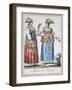 Kaluga Women in Traditional Costumes-null-Framed Giclee Print