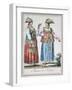 Kaluga Women in Traditional Costumes-null-Framed Giclee Print