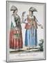 Kaluga Women in Traditional Costumes-null-Mounted Giclee Print