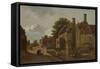 Kalvermarkt, the Hague, Jean Francois Valois-Jean Francois Valois-Framed Stretched Canvas
