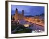 Kalvin Ter Square, Debrecen, Eastern Plain, Hungary-Walter Bibikow-Framed Photographic Print