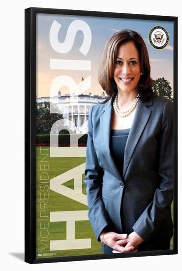 Kamala Harris - Vice President-Trends International-Framed Poster